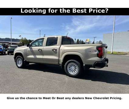 2024 Chevrolet Colorado 4WD Work Truck is a Tan 2024 Chevrolet Colorado Truck in Portland OR