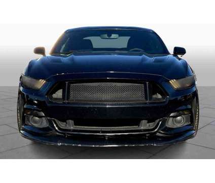 2016UsedFordUsedMustangUsed2dr Fastback is a Black 2016 Ford Mustang Car for Sale in Rockwall TX