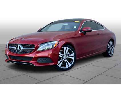 2017UsedMercedes-BenzUsedC-ClassUsedCoupe is a Red 2017 Mercedes-Benz C Class Car for Sale in League City TX