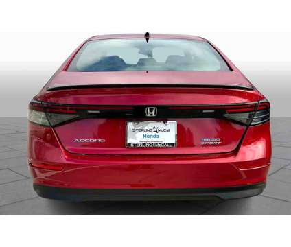2024NewHondaNewAccord HybridNewSedan is a Red 2024 Honda Accord Hybrid Hybrid in Kingwood TX
