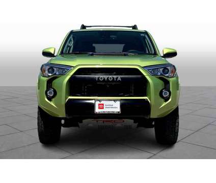 2022UsedToyotaUsed4RunnerUsed4WD (Natl) is a Green 2022 Toyota 4Runner Car for Sale in Houston TX
