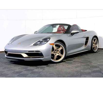 2022UsedPorscheUsed718 BoxsterUsedRoadster is a Silver 2022 Porsche 718 Boxster Car for Sale in Westwood MA
