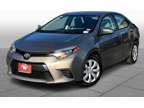 2015UsedToyotaUsedCorollaUsed4dr Sdn CVT