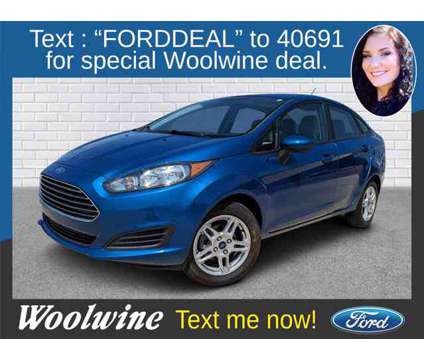 2019 Ford Fiesta SE is a Blue 2019 Ford Fiesta SE Car for Sale in Collins MS