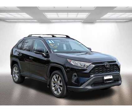 2021 Toyota RAV4 XLE Premium is a Black 2021 Toyota RAV4 XLE Car for Sale in Manchester CT