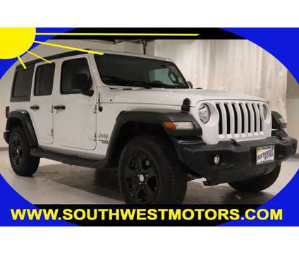 2020 Jeep Wrangler Unlimited Sport S is a White 2020 Jeep Wrangler Unlimited Sport Car for Sale in Pueblo CO