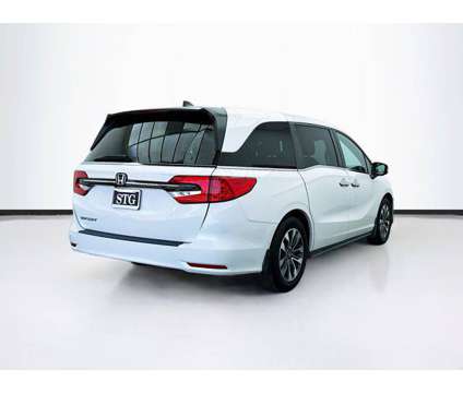 2022 Honda Odyssey EX-L is a White 2022 Honda Odyssey EX Car for Sale in Bellflower CA