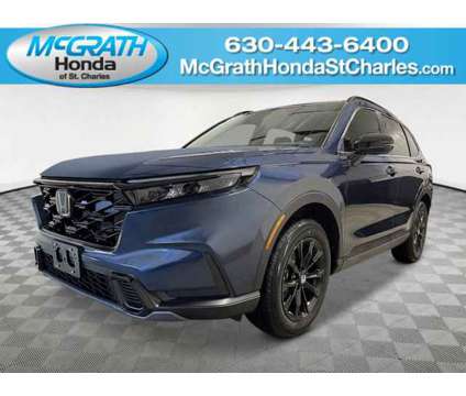2024 Honda CR-V Hybrid Sport is a Blue 2024 Honda CR-V Hybrid in Saint Charles IL
