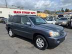 2002 Toyota Highlander V6 4WD Gray,