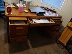 Antique teachers desk