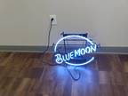 Blue Moon beer Neon sign