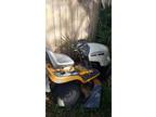 Cub cadet riding lawnmower