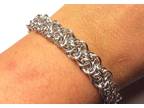 Silver Or Gold Chainmaille Bracelet
