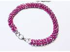 Pink Chainmaille Bracelet