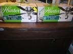 Brand new in box Hunter LED ceiling fans - $80 (Cecilia)