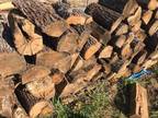 Seasoned oak firewood