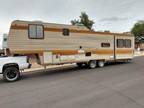 1986 alpha gold 36 foot 5 th wheel