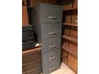 Metal filing cabinet