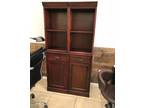 Pottery barn wine cabinets