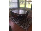 Solid Cherry Table with Four Chairs