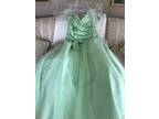 Green prom dress