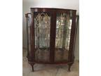 antique china or liquor cabinet