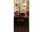 Thomasville Flame Mahogany Chippendale Dining Room Set