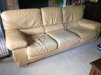 Leather couch/sofa