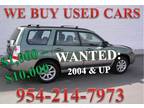 I buy used and junk vehicles. Get cash today!