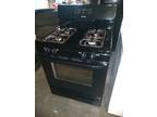 Frigidaire natural gas stove and refrigerator