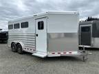 2024 4 Star 3-Horse Deluxe 8' Wide 7'6" Tall **ON ORDER** 3 horses