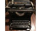Collectors Item: 1920s Underwood Typewriter