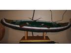 decorative canoe lamp 25"