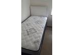 NEW Premium quilted mattress complete bed set with frame