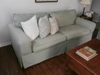 Sleeper Sofa and Love Seat - Light Green