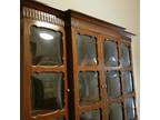 Rare Vintage Bubble Glass Hutch