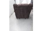 Plush deep back ashely couch and recliner