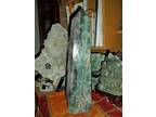 Exceptionally a Beautiful Massive Polished Fluorite Point