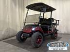 2014 Yamaha Gas EFI Golf Cart DELUXE STREET READY, Black Ruby Fade