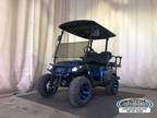 2014 Yamaha Gas Carb Golf Cart DELUXE STREET READY, Daytona Blue & Black