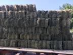 grass hay rounds and small squares