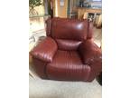 Brown recliner