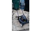 Poulan 123cc push mower ( great condition )