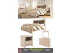 Shop Willabry Weathered Beige 5PC King Storage Bedroom Collection