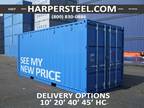 Steel Shipping Containers New Orleans - Largest Selection W/Delivery Options!