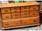 6 drawer solid wood dove tailed dresser