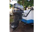 HP outboard with controls, runs very strong -