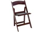Mahogany Resin Foldng Chair - Larry Hoffman Chair