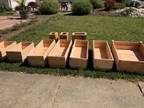 Wood Planter Boxes