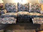 Couch, dual recliners